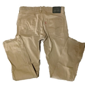 Mens Levi 511 khaki jeans-Slim Fit